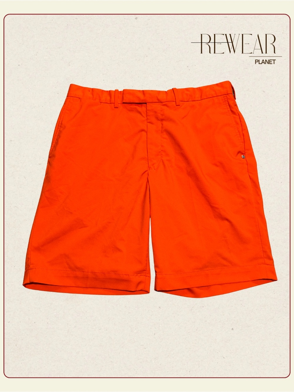 RLX Ralph Lauren Golf Performance Shorts Orange Men’s Size 34 NWOT